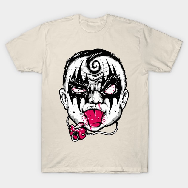 human kid pacifier T-Shirt by Mako Design 